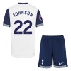 Maglia ufficiale Tottenham Hotspur Johnson 22 Casa 2024-25 per Bambino